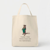 Hipster Otter Bag Tote Bag (Voorkant)