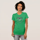 Hipster Owl T-shirt (Voorkant volledig)