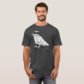 Hipster Owl T-shirt (Voorkant volledig)