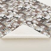 Hipster Patroondekens Sherpa Deken (3/4)