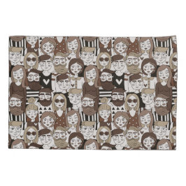 Hipster Patroonpilazen Kussensloop