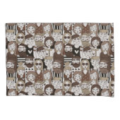 Hipster Patroonpilazen Kussensloop (Voorkant)