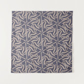 Hipster pattern with polygonal elements. Triangles Wandkleed (Voorkant (horizontaal))