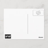 Hipster Pigster Briefkaart (Achterkant)