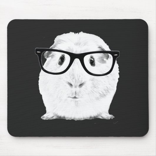 Hipster Pigster Muismat (Voorkant)