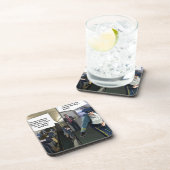 Hipster Piloot Grappig Drankjes Onderzetter (Rechterzijde)