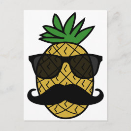Hipster Pineapple Briefkaart