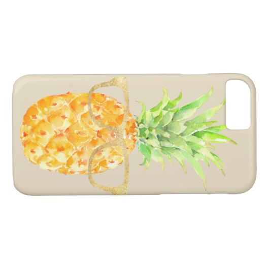 Hipster Pineapple Case-Mate iPhone Case (Achterkant (Horizontaal))
