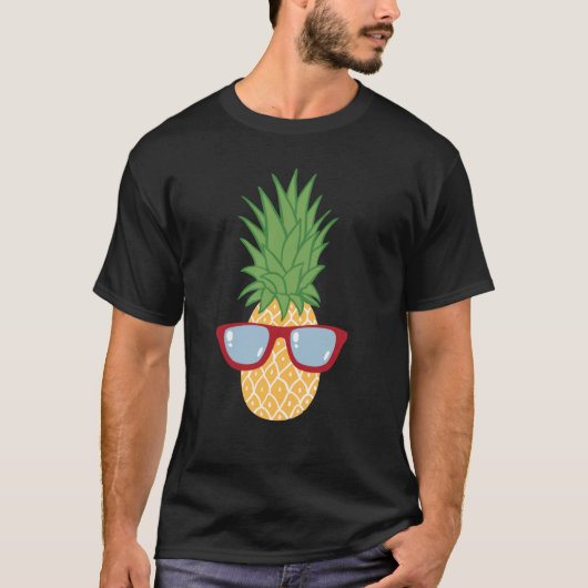 Hipster Pineapple Love Motivation Love Pineapple H T-shirt (Voorkant)