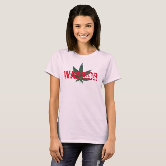 Hipster Pot-strijder voor grappig t-shirt design (Voorkant volledig)