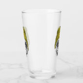 Hipster Pug | Het is Cool Glas (Rechts)