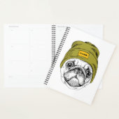 Hipster Pug | Het is Cool Planner (Display)