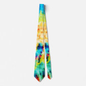 *~* Hipster Rainbow Psychodelic Retro Tie Dye Stro Stropdas (Voorkant)