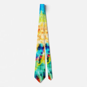 *~* Hipster Rainbow Psychodelic Retro Tie Dye Stro Stropdas