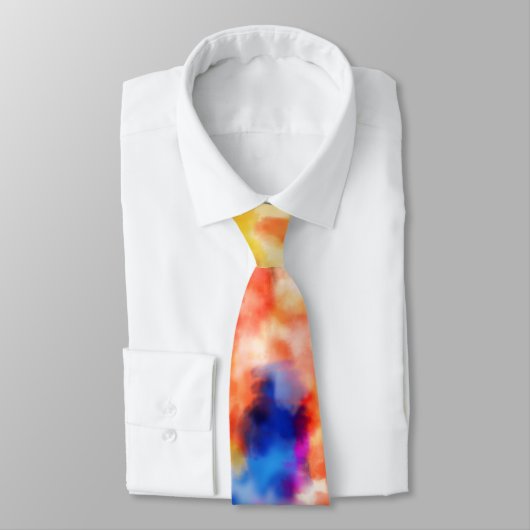 *~* Hipster Rainbow Retro Psychodelic Tie stropdas (Gebonden)