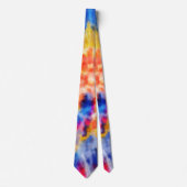 *~* Hipster Rainbow Retro Psychodelic Tie stropdas (Voorkant)