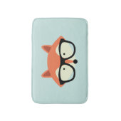 Hipster Red Fox Badmat (Voorkant Verticaal)