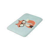 Hipster Red Fox Badmat (Gekanteld)