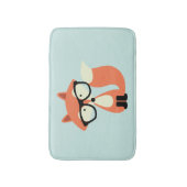 Hipster Red Fox Badmat (Voorkant Verticaal)