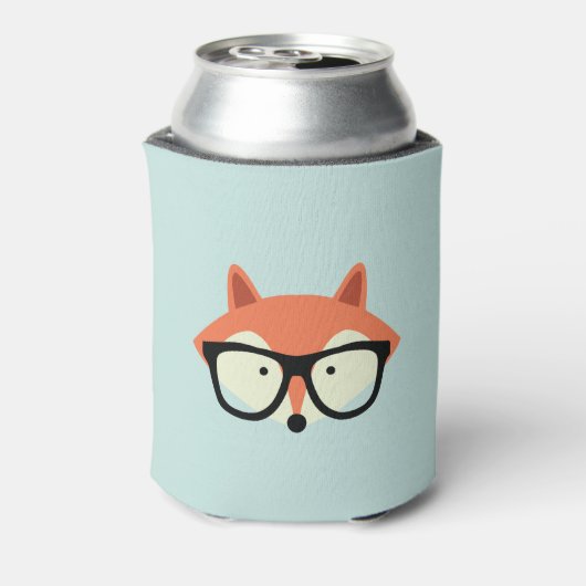 Hipster Red Fox Blikjeskoeler (Blikje Achterkant)