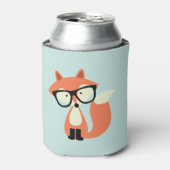 Hipster Red Fox Blikjeskoeler (Blikje Voorkant)