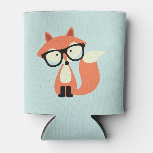 Hipster Red Fox Blikjeskoeler (Voorkant)