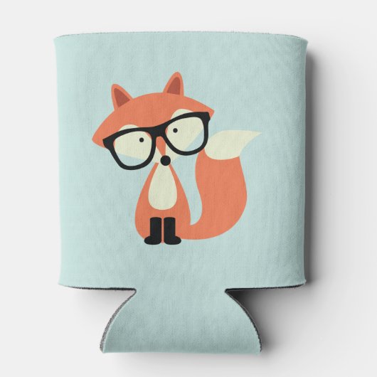 Hipster Red Fox Blikjeskoeler (Achterkant)