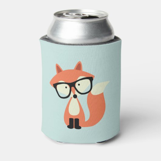 Hipster Red Fox Blikjeskoeler (Blikje Achterkant)