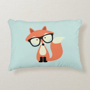 Hipster Red Fox Decoratief Kussen