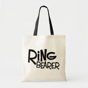 Hipster Ring Bearer Tote Bag