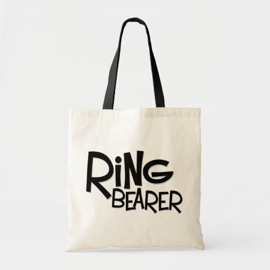 Hipster Ring Bearer Tote Bag (Voorkant)