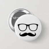 Hipster Ronde Button 5,7 Cm (Voorkant /achterkant)