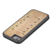 Hipster rustige lijnpijlen Case-Mate iPhone case (Bodem)