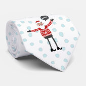 Hipster Santa Stropdas (Opgerold)