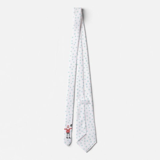 Hipster Santa Stropdas (Achterkant)