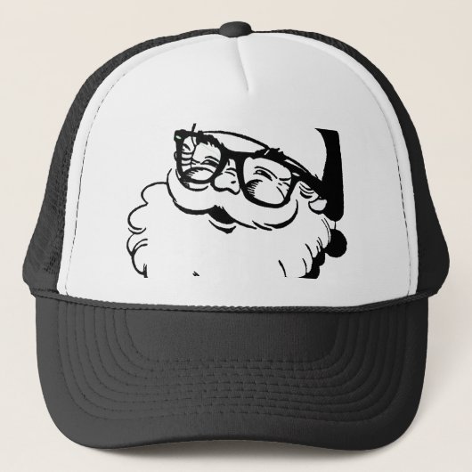 hipster santa trucker pet (Voorkant)