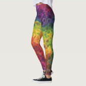 Hipster Schattigee kristallen Big Bang Regenboog O Leggings (Links)