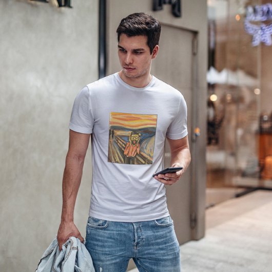 Hipster Scream T-shirt