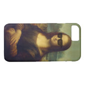 Hipster Shades da Vinci Mona Lisa Case-Mate iPhone Case (Achterkant (Horizontaal))