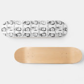 Hipster Skater Hipster! Persoonlijk Skateboard (Horizontaal)