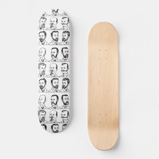 Hipster Skater Hipster! Persoonlijk Skateboard (Voorkant)