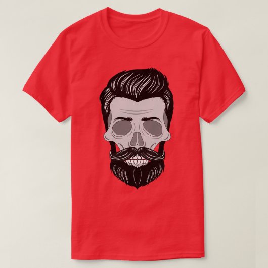Hipster Skull T-shirt (Design voorkant)