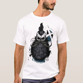 hipster skulls punk anarchie crane crane ba t-shirt
