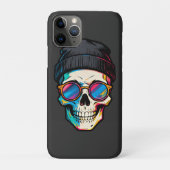 Hipster Skully Case-Mate iPhone Case (Achterkant)