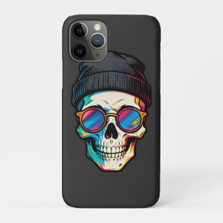 Hipster Skully Case-Mate iPhone Case