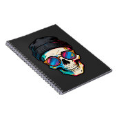 Hipster Skully Notitieboek (Rechterzijde)