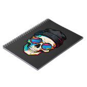 Hipster Skully Notitieboek (Linkerzijde)