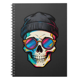 Hipster Skully Notitieboek
