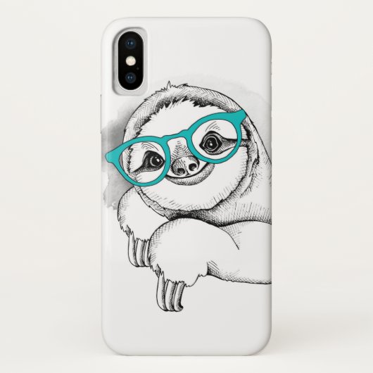 Hipster-sleuf Case-Mate iPhone Case (Achterkant)