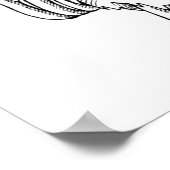 Hipster-sleuf Poster (Hoek)